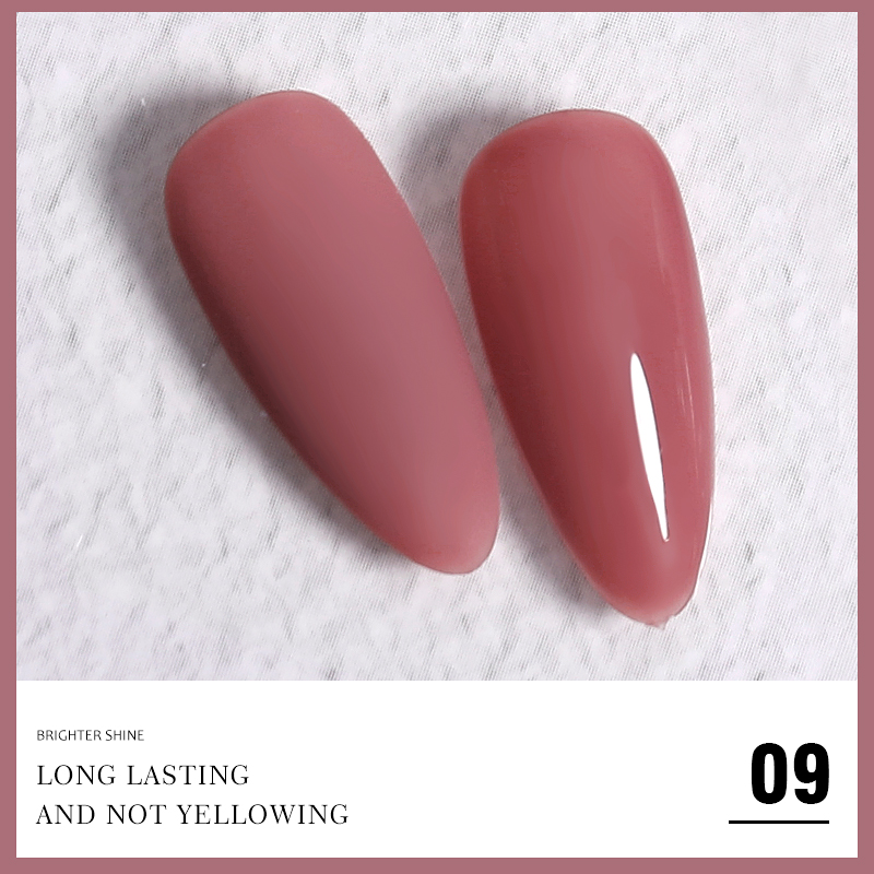 ANG-02 Coral Peach Series Cute Pinks White UV Nail Polish (12)